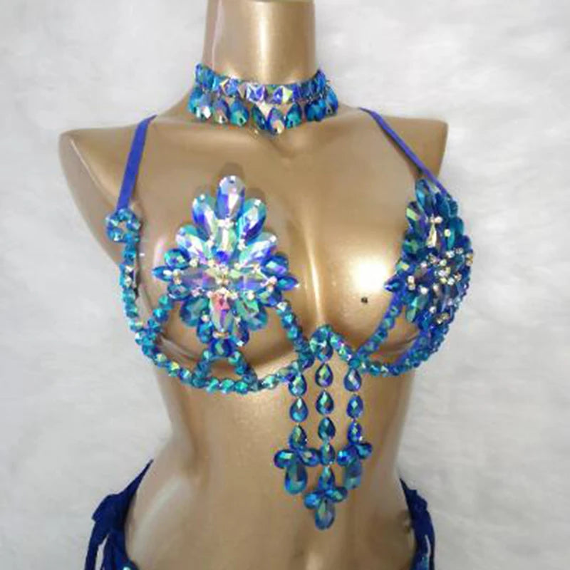 Queen Royal Blue Festy set (4 piece)